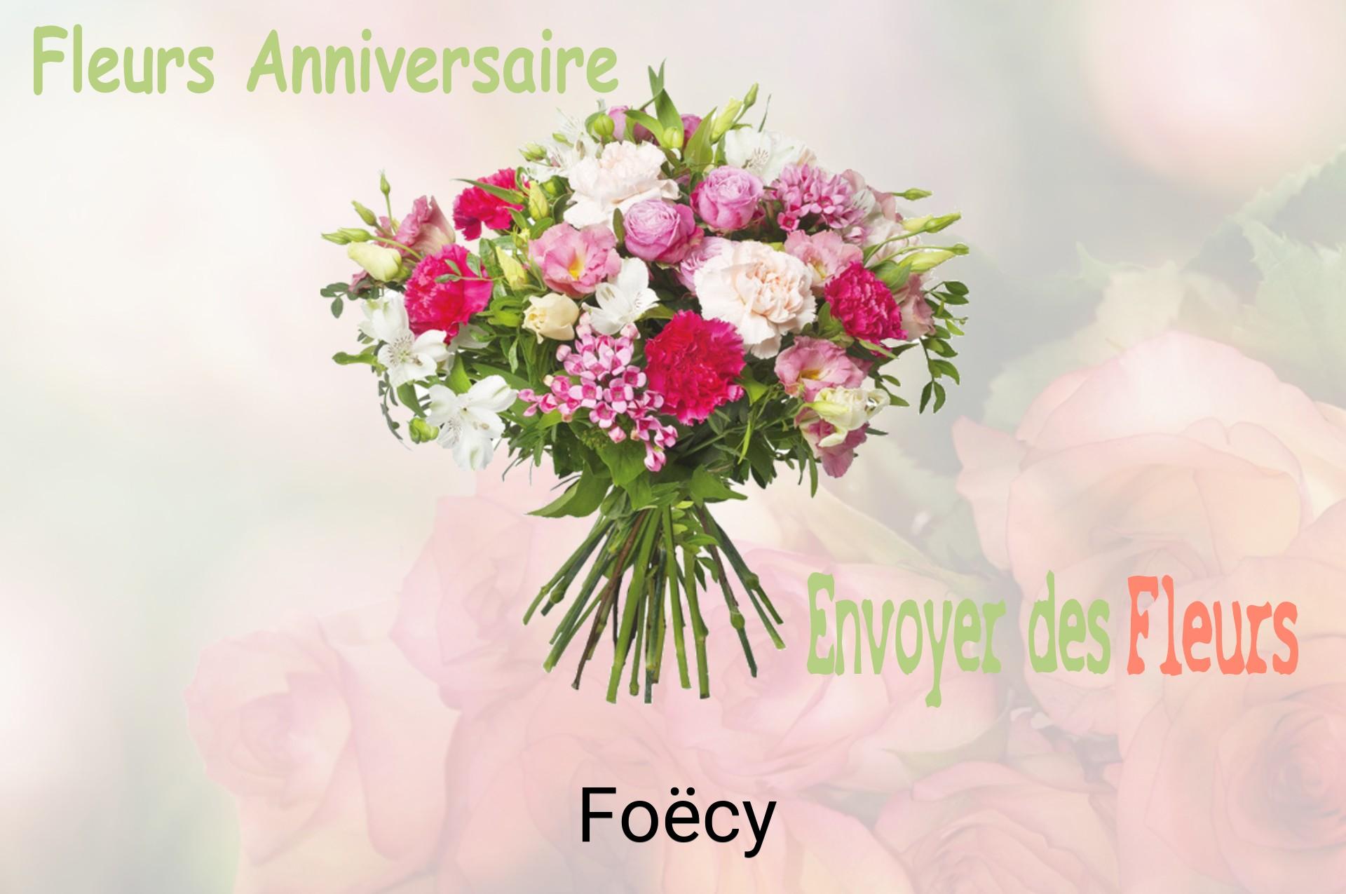 Bouquet de fleurs d’anniversaire livré à Foëcy