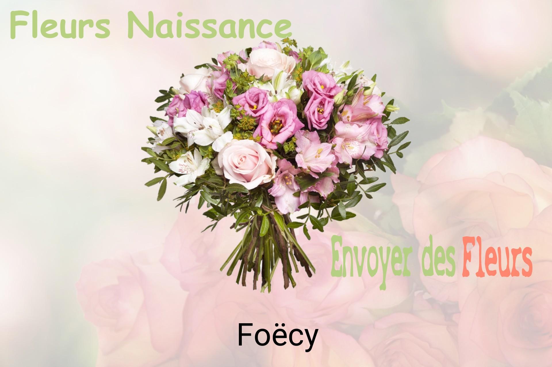 Bouquet de fleurs de naissance livré à Foëcy